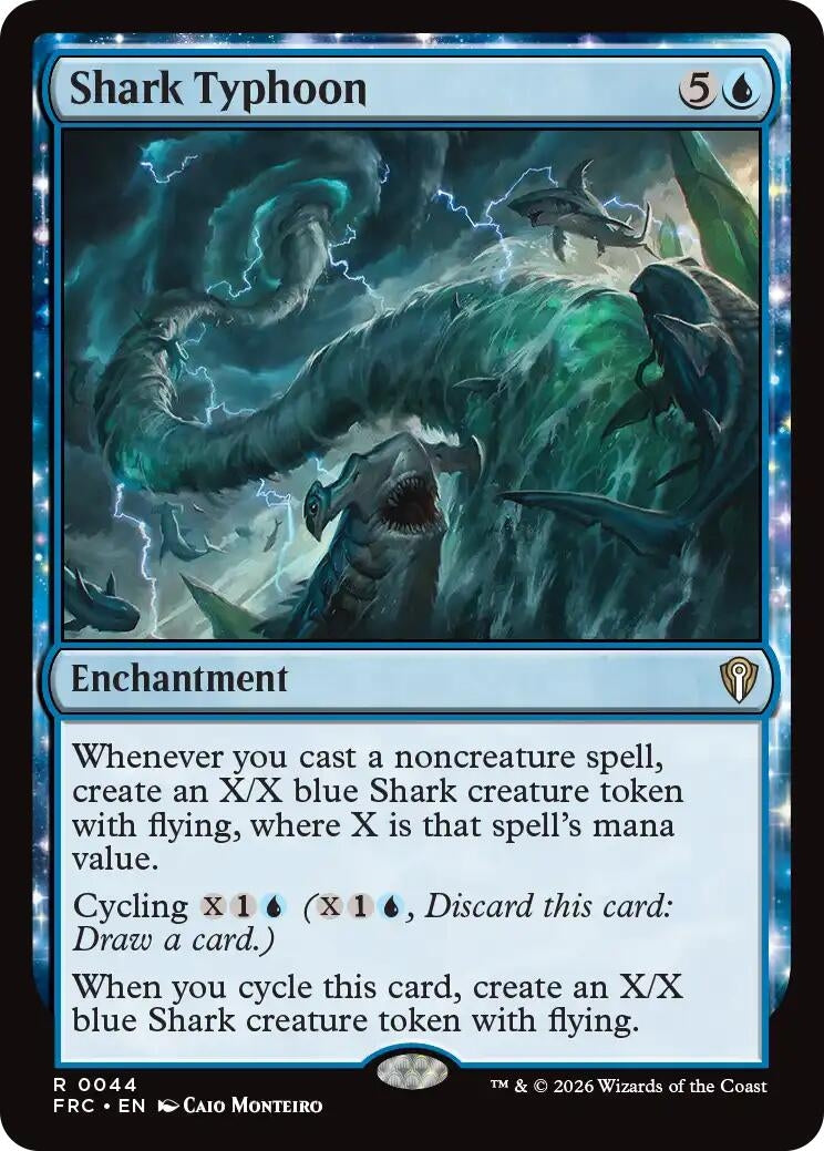 Image for Shark Typhoon (44) (Commander: Reality Fracture) - Magic: The Gathering