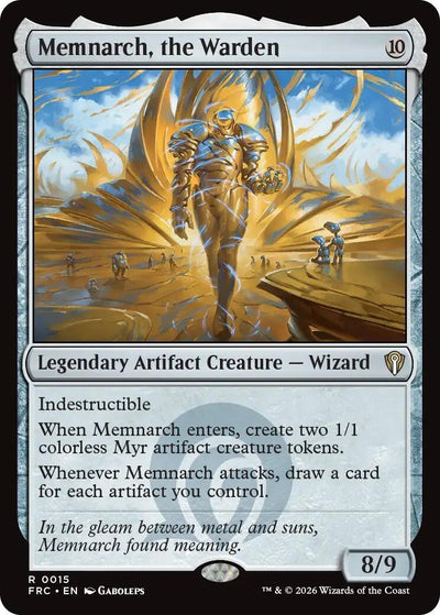Memnarch, the Warden (15) (Commander: Reality Fracture)