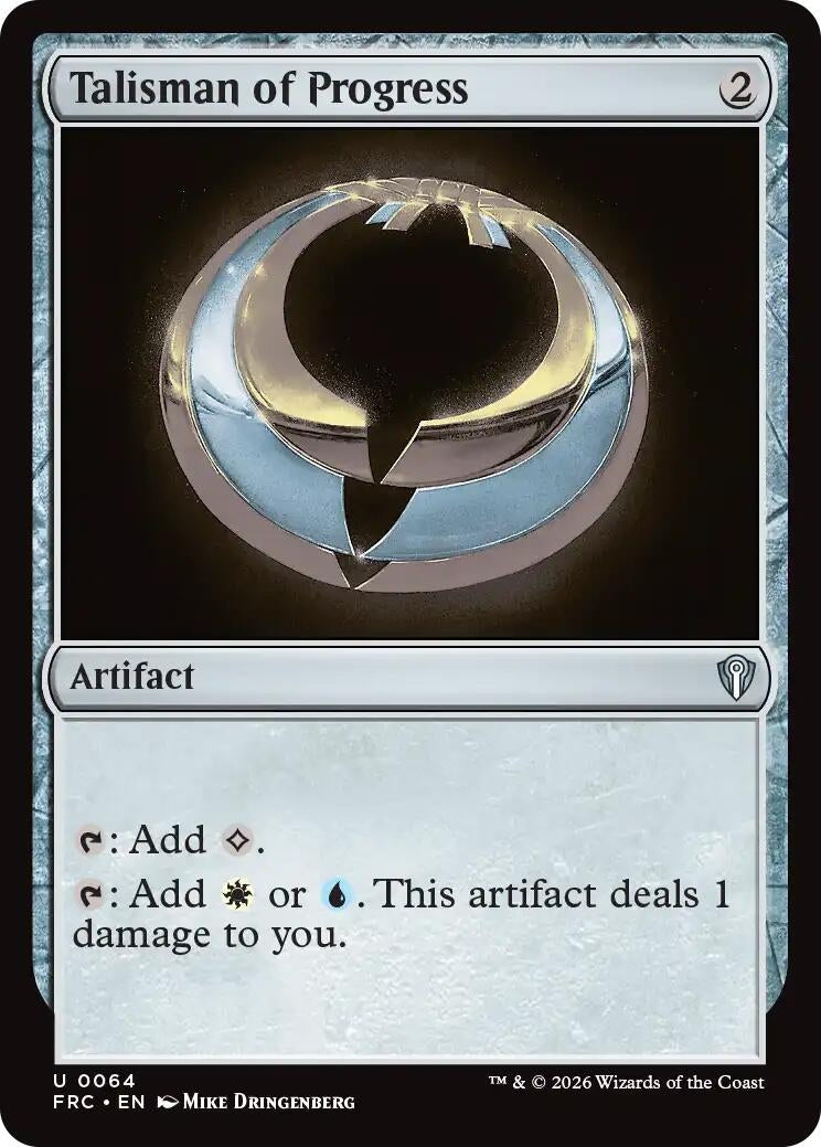 Image for Talisman of Progress (64) (Commander: Reality Fracture) - Magic: The Gathering