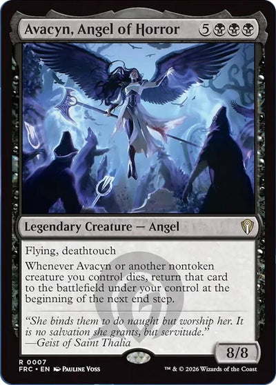 Avacyn, Angel of Horror (7) (Commander: Reality Fracture)