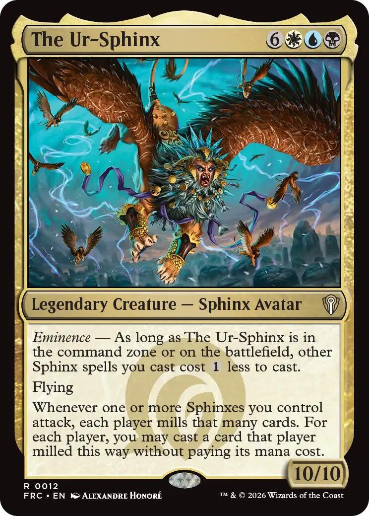 Image for The Ur-Sphinx (12) (Commander: Reality Fracture) - Magic: The Gathering