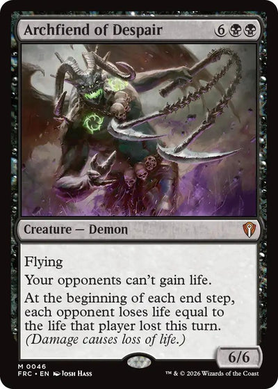Archfiend of Despair (46) (Commander: Reality Fracture)