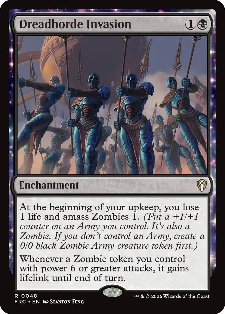 Image for Dreadhorde Invasion (48) (Commander: Reality Fracture) - Magic: The Gathering