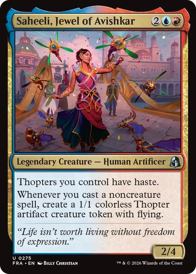 Saheeli, Jewel of Avishkar (275) (Reality Fracture) (FRA)