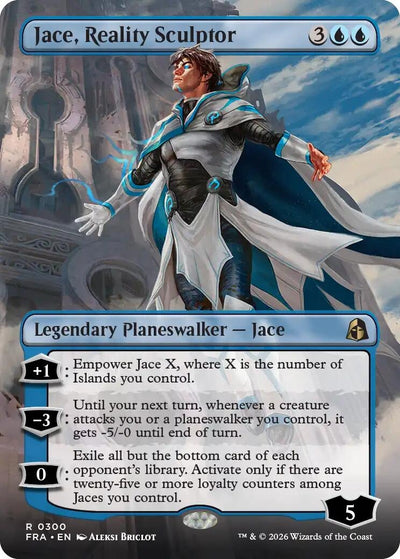 Jace, Reality Sculptor (Borderless) (300) (Reality Fracture) (FRA)