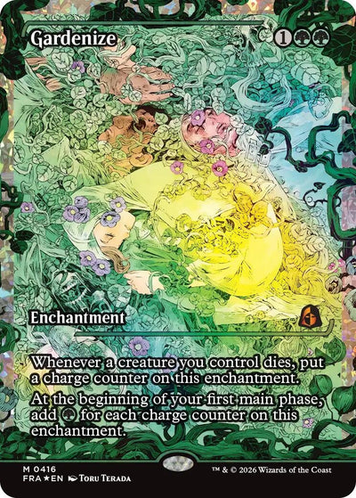 Gardenize (Showcase) (Fracture Foil) (0416) (416) (Reality Fracture) (Foil) (FRA)