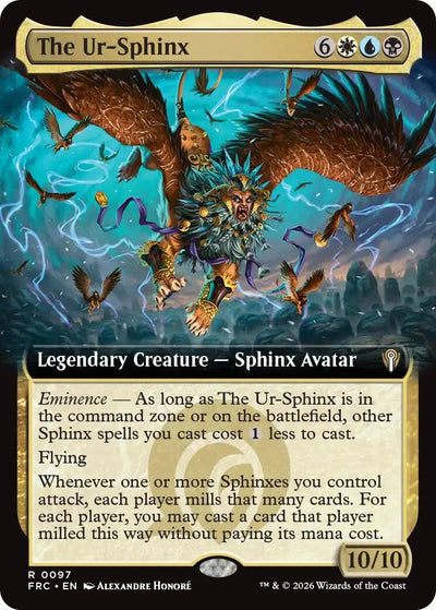 The Ur-Sphinx (Extended Art) (97) (Commander: Reality Fracture)