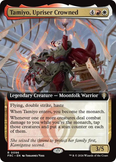 Tamiyo, Upriser Crowned (Extended Art) (96) (Commander: Reality Fracture)