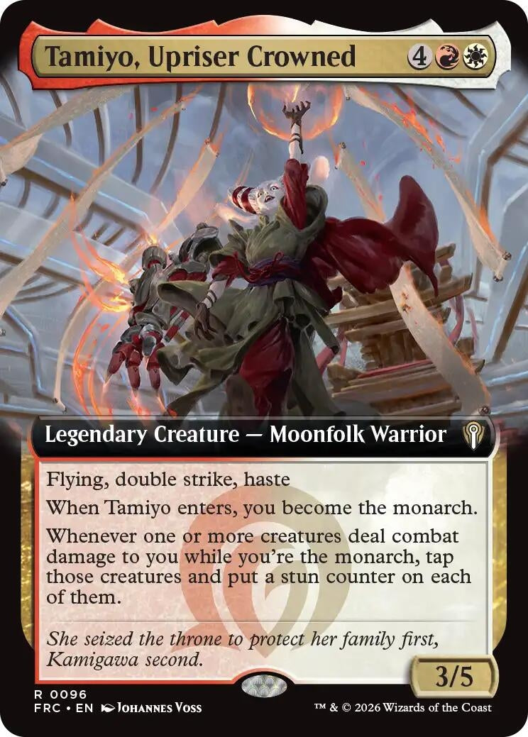 Image for Tamiyo, Upriser Crowned (Extended Art) (96) (Commander: Reality Fracture) - Magic: The Gathering
