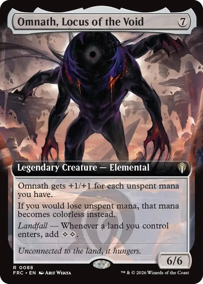 Omnath, Locus of the Void (Extended Art) (88) (Commander: Reality Fracture)