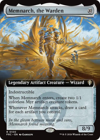 Memnarch, the Warden (Extended Art) (100) (Commander: Reality Fracture)