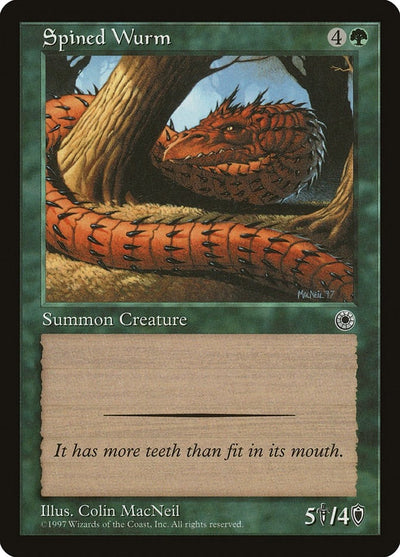 Spined Wurm (POR)