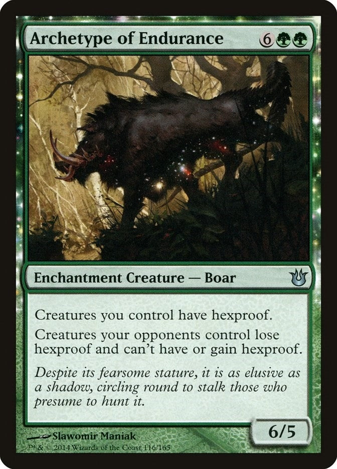 Archetype of Endurance (116) (Born of the Gods)