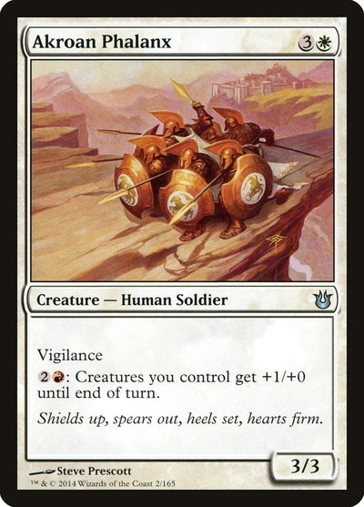 Akroan Phalanx (2) (Born of the Gods)