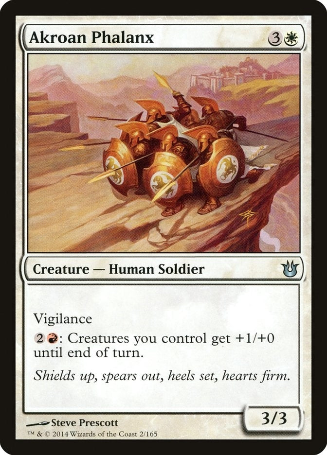 Akroan Phalanx (2) (Born of the Gods)