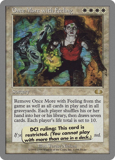 Once More with Feeling (11) (UGL)