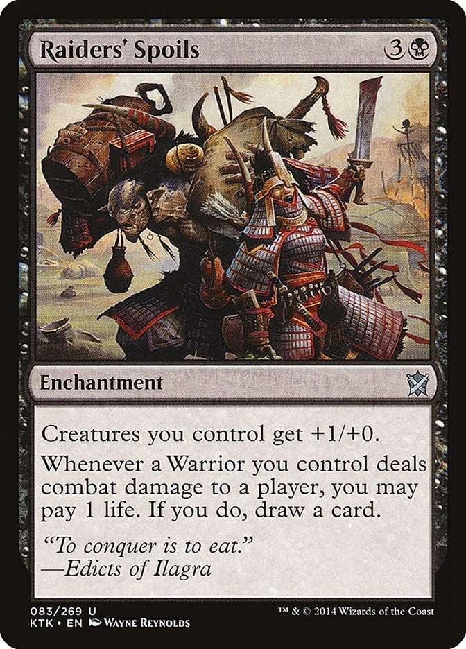 Raiders' Spoils (83) (Khans of Tarkir)