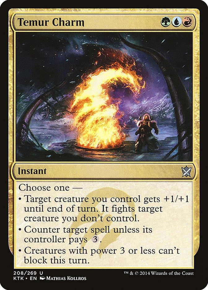 Temur Charm (208) (Khans of Tarkir)