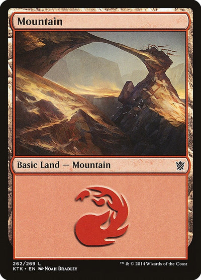 Mountain (262) (262) (Khans of Tarkir)