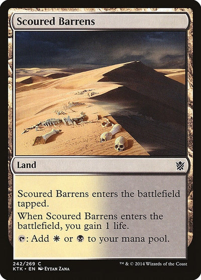 Scoured Barrens (242) (Khans of Tarkir)