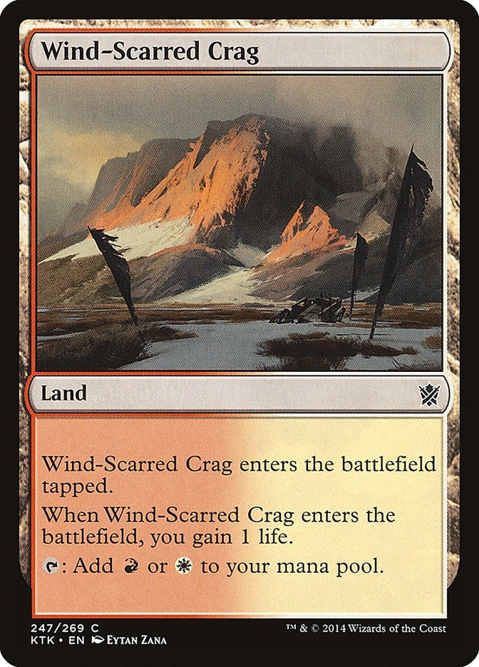 Wind-Scarred Crag (247) (Khans of Tarkir)