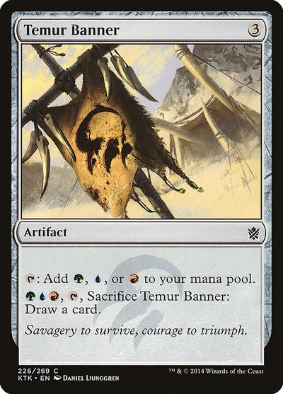 Temur Banner (226) (Khans of Tarkir)
