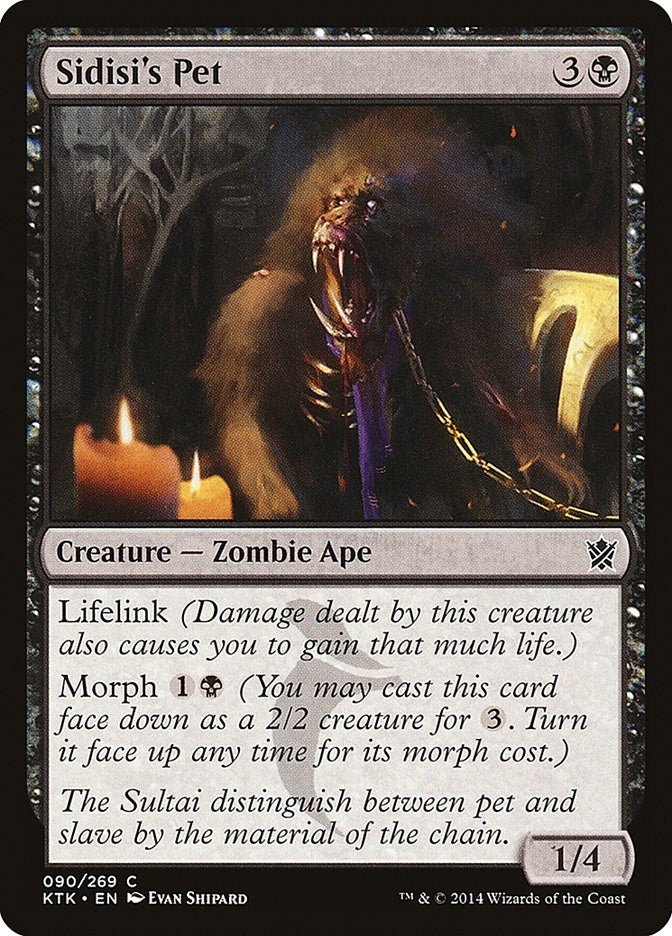 Sidisi's Pet (90) (Khans of Tarkir)