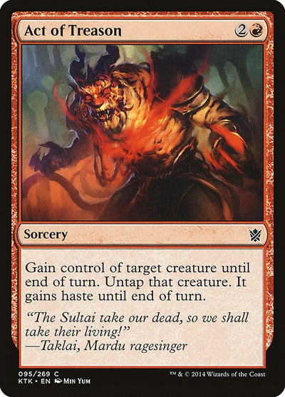 Act of Treason (95) (Khans of Tarkir)