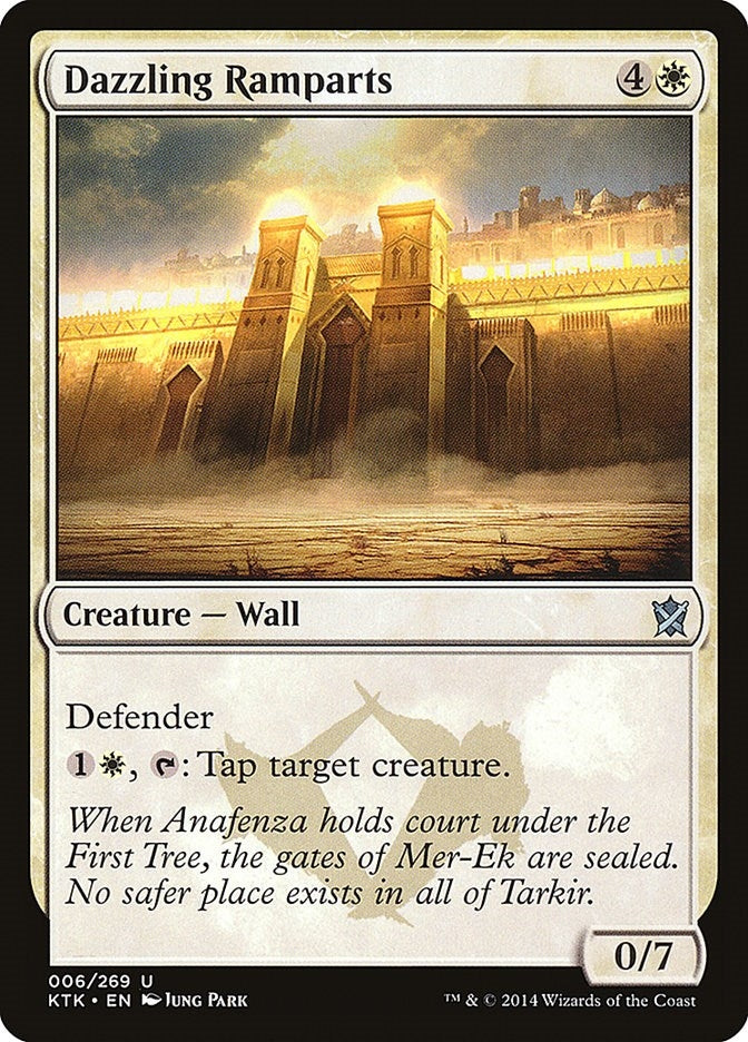 Dazzling Ramparts (6) (Khans of Tarkir)