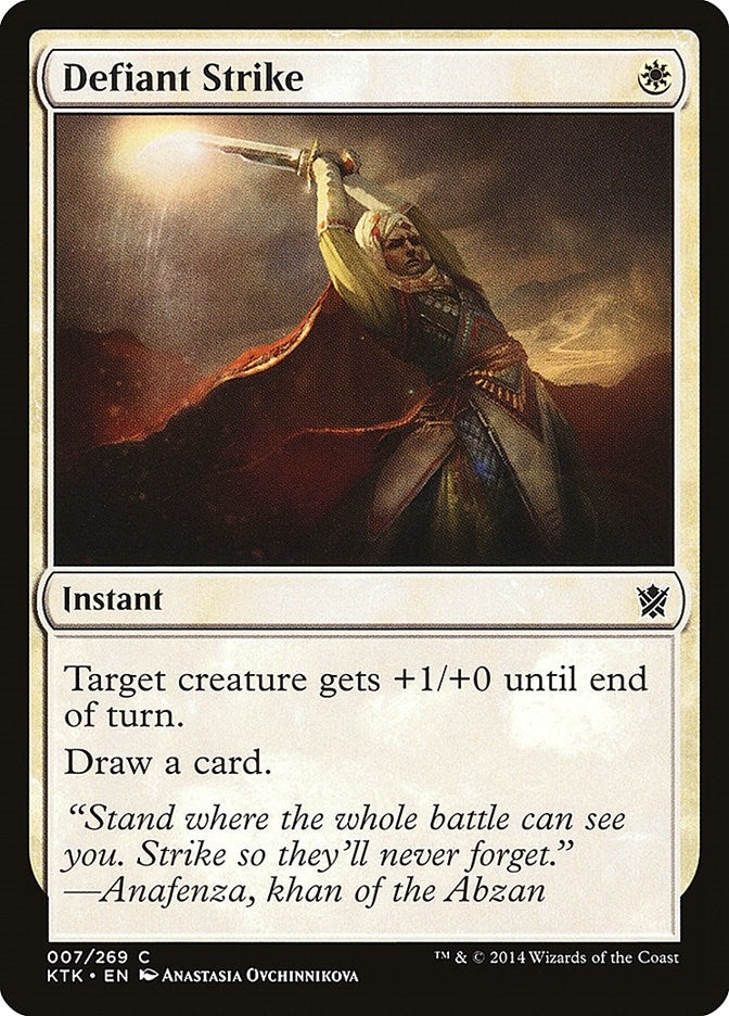 Defiant Strike (7) (Khans of Tarkir)