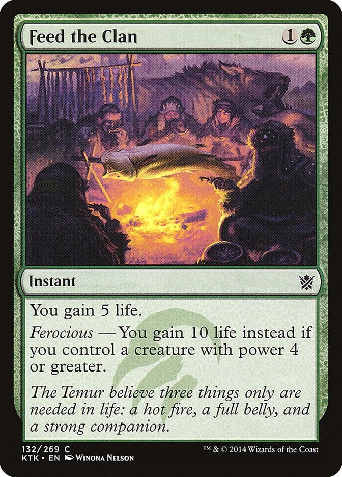 Feed the Clan (132) (Khans of Tarkir)