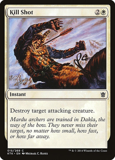 Kill Shot (15) (Khans of Tarkir) (Foil)