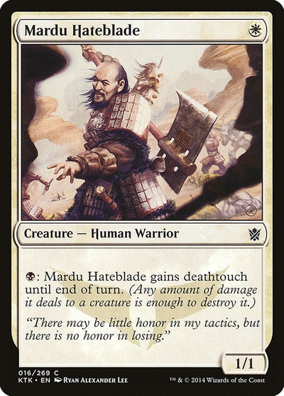 Mardu Hateblade (16) (Khans of Tarkir)