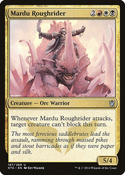 Mardu Roughrider (187) (Khans of Tarkir)