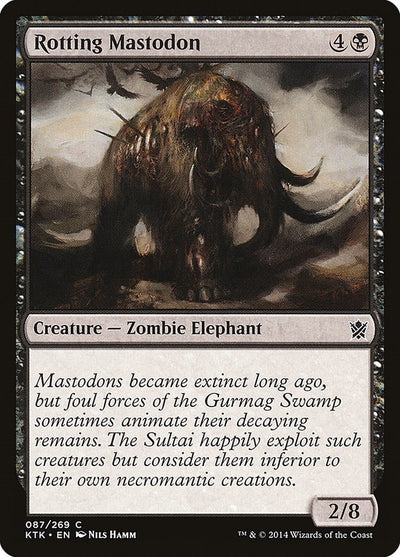 Rotting Mastodon (87) (Khans of Tarkir)