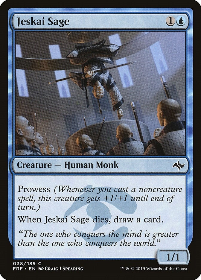 Jeskai Sage (38) (Fate Reforged)