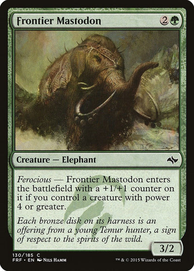 Frontier Mastodon (130) (Fate Reforged)