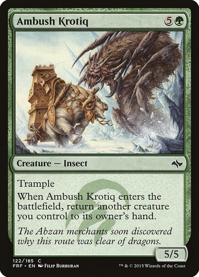 Ambush Krotiq (122) (Fate Reforged)