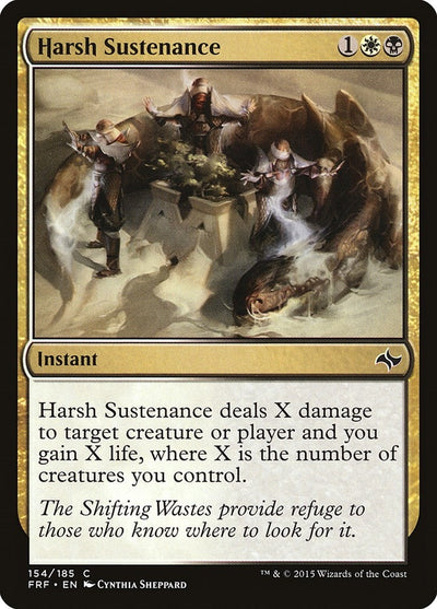 Harsh Sustenance (154) (Fate Reforged)