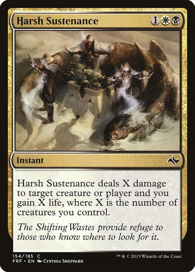 Harsh Sustenance (154) (Fate Reforged)