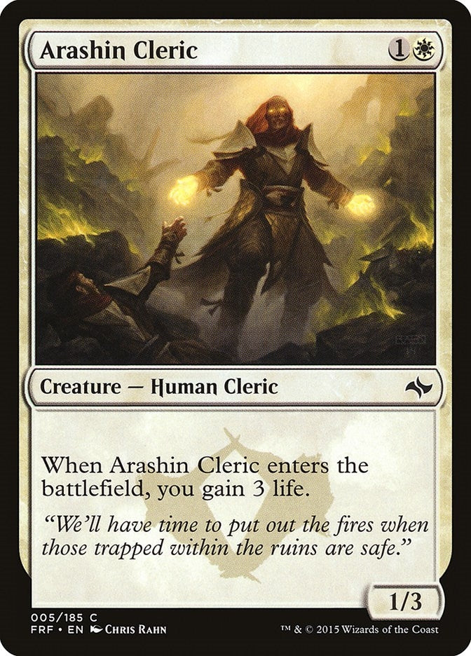 Arashin Cleric (5) (Fate Reforged)