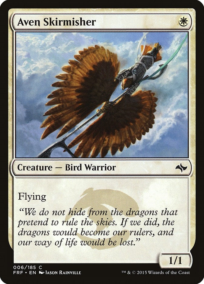 Aven Skirmisher (6) (Fate Reforged)