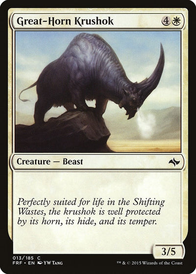 Great-Horn Krushok (13) (Fate Reforged)