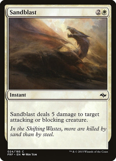 Sandblast (24) (Fate Reforged)