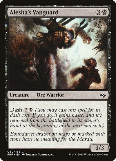 Alesha's Vanguard (60) (Fate Reforged)