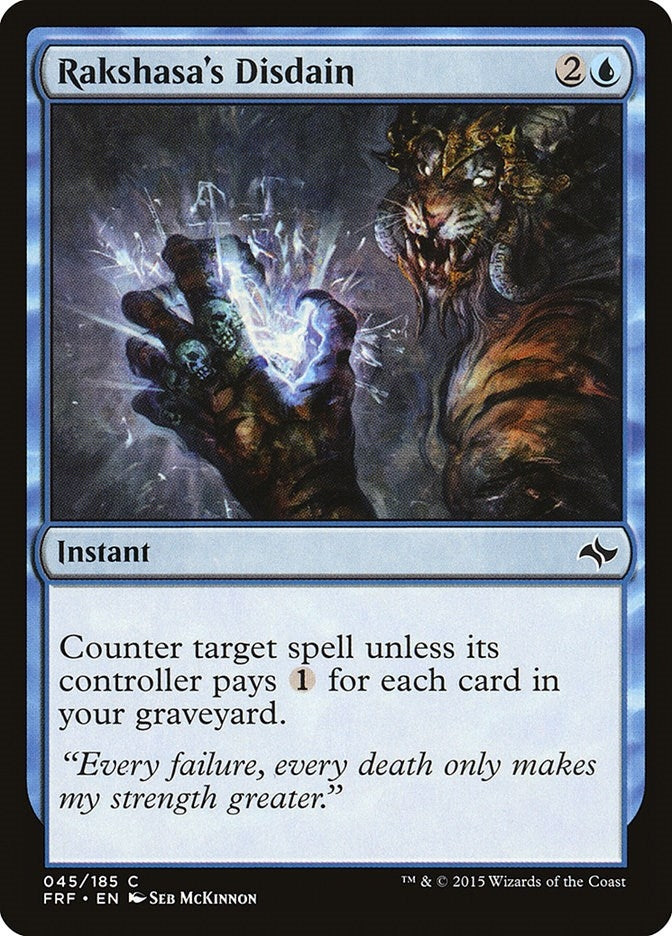 Rakshasa's Disdain (45) (Fate Reforged)