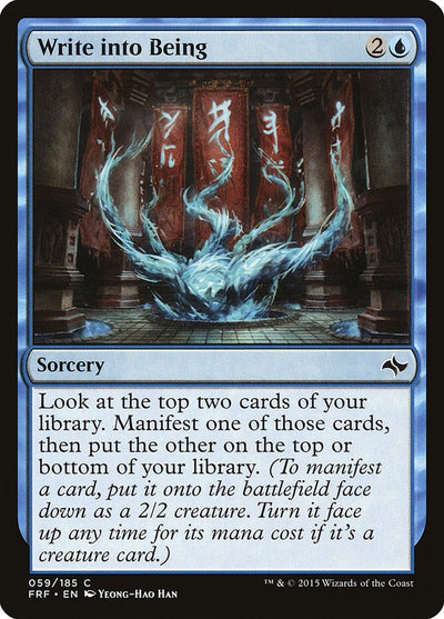 Write into Being (59) (Fate Reforged)