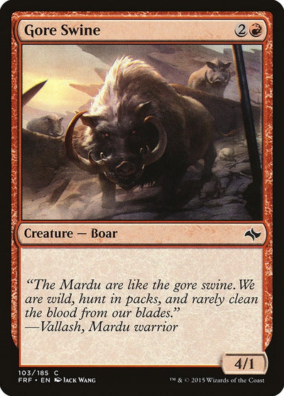 Gore Swine (103) (Fate Reforged)