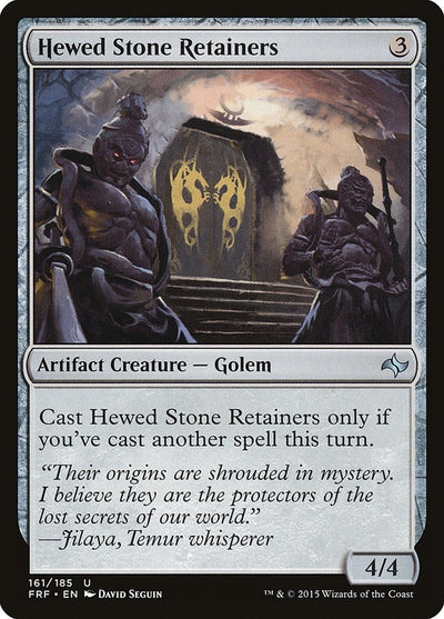 Hewed Stone Retainers (161) (Fate Reforged)