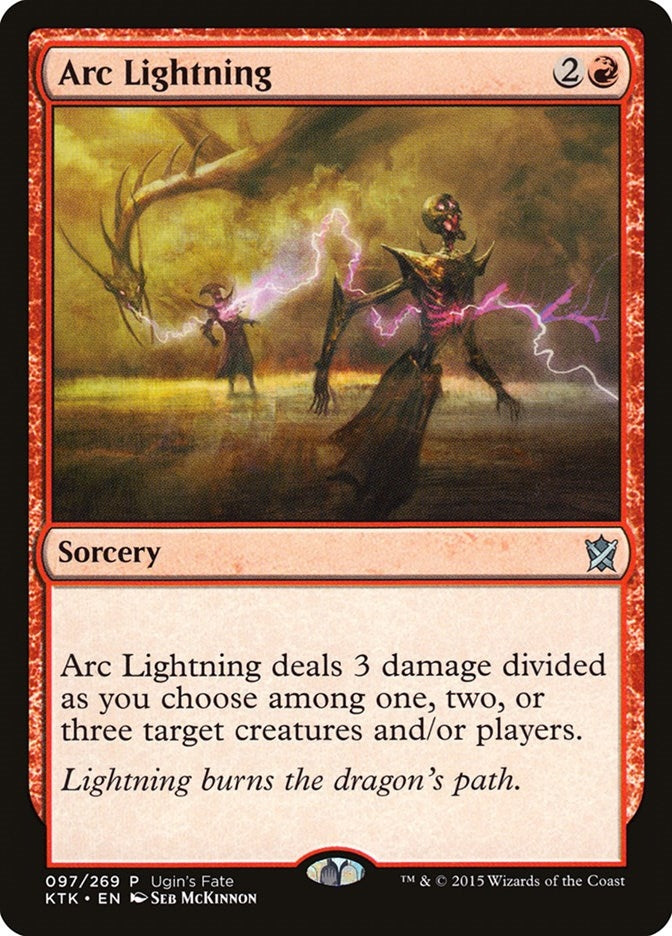 Arc Lightning (97) (Ugin's Fate Promos)